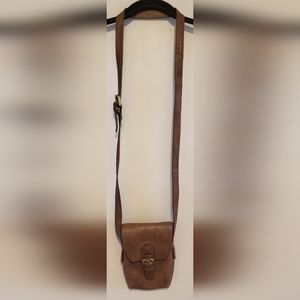 Halogen Small Leather Cross Body Bag